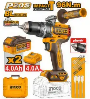 Taladro de impacto inalámbrico 20 V