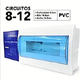 Caja para breaker termomagnético 8-12p