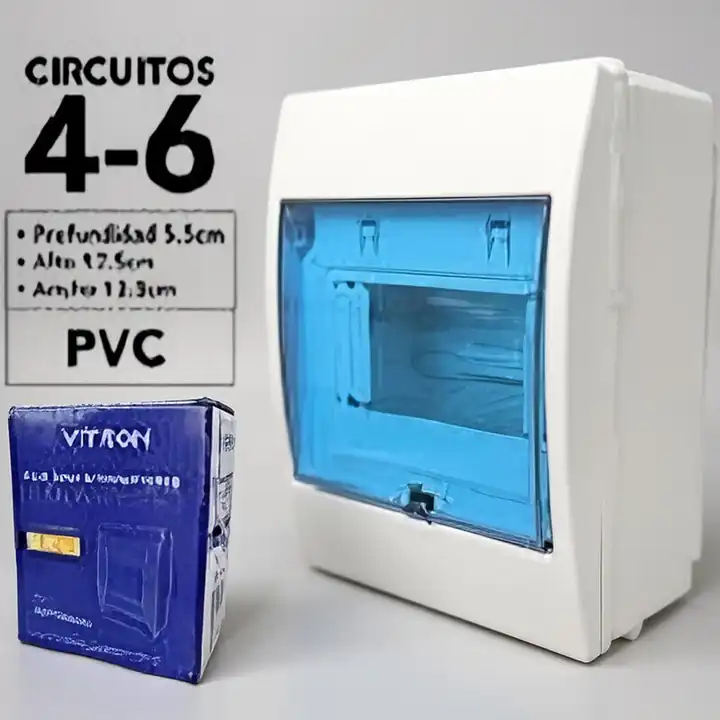 Caja para breaker 6 polos termomagnético