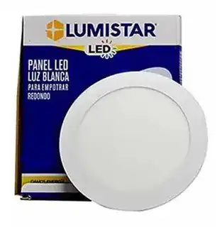 Lámpara LED redonda empotrar 9 W