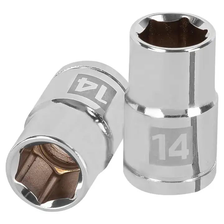 Dado 14mm 6p cuadro 1/2"