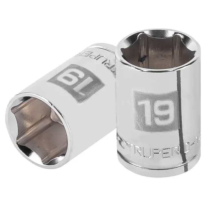 Dado 19mm 6p cuadro 1/2"