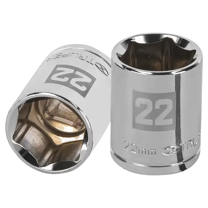 Dado 22mm 6p cuadro 1/2"