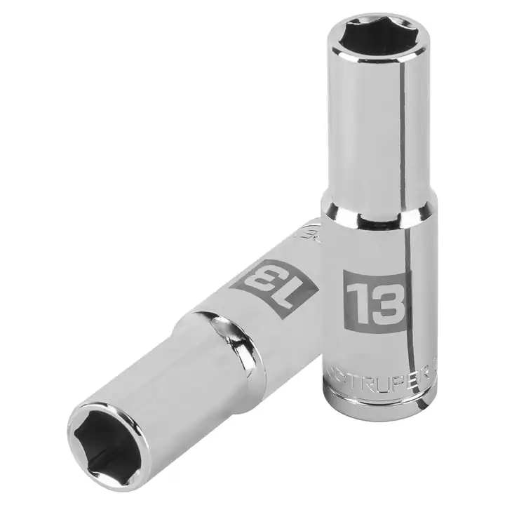Dado largo 13mm 6p cuadro 1/2"