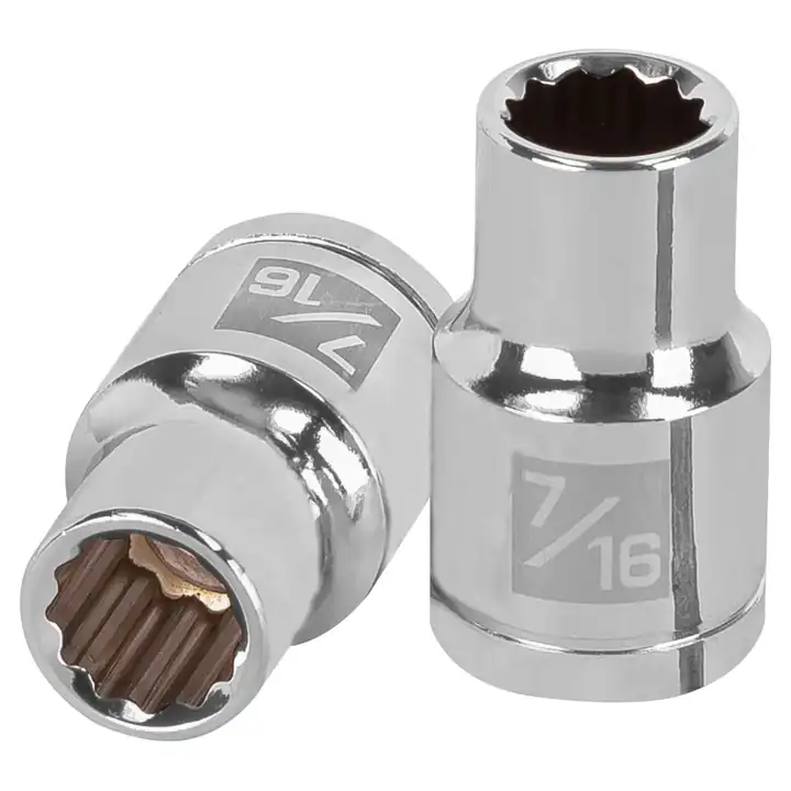 Dado 7/16" 12p cuadro 1/2"