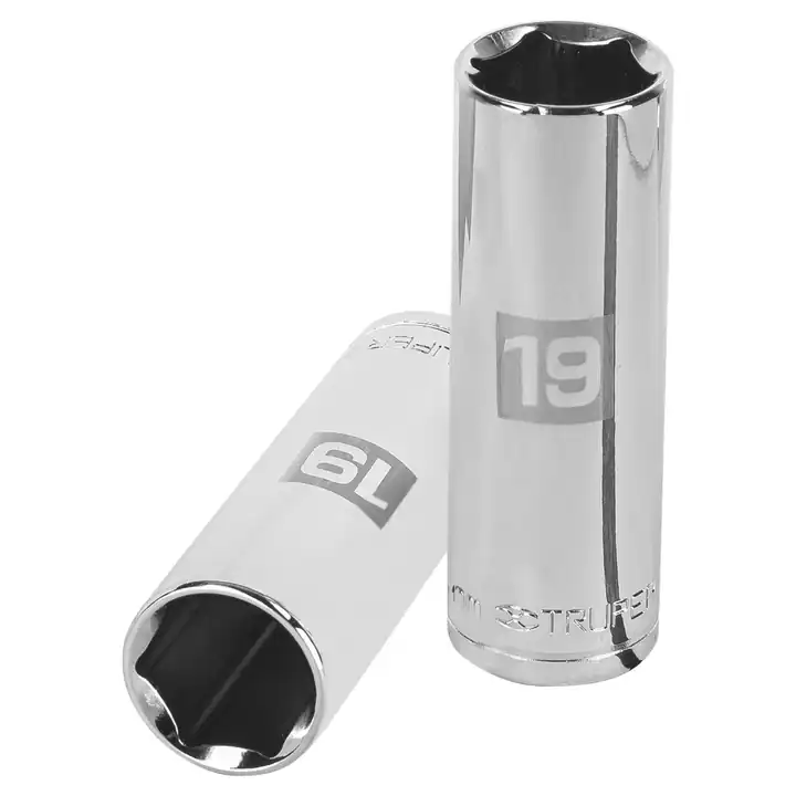 Dado largo 19mm 6p cuadro 1/2"