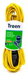 Extensión eléctrica 4.5m 3 tomas