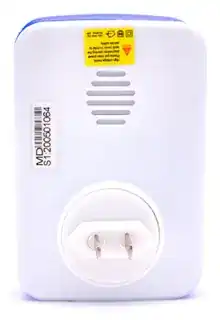 Timbre para puertas plateado