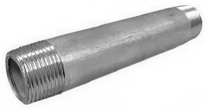 Niple galvanizado 3/4" x 4"