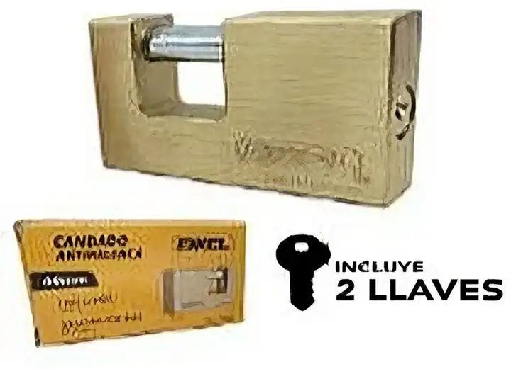 Candado 60mm anticizalla
