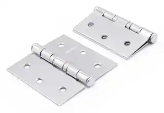 Bisagra 3 x3 para madera nickel