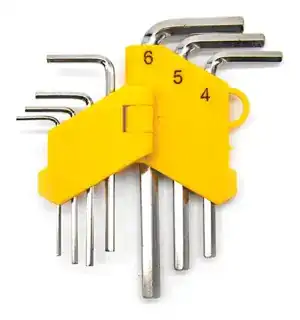 Juego de llaves allen hex 7pzas