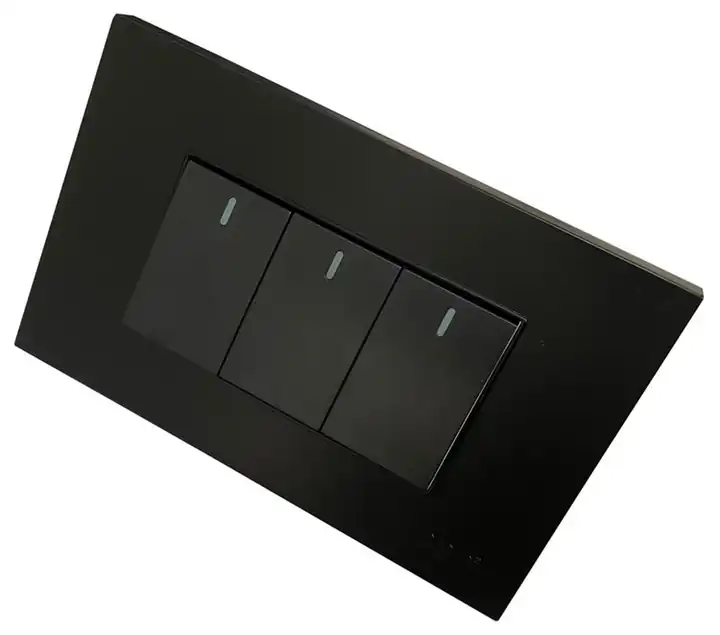Apagador triple negro
