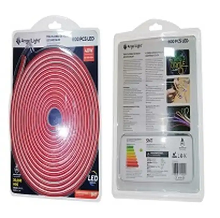 Cinta LED neon flex rojo 5mts