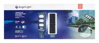 Lámpara LED exterior 60 W con panel sol