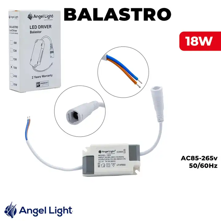 Balastro 18 W para LED