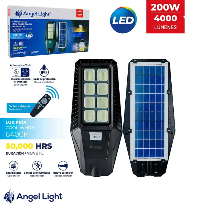 Lámpara LED solar 200 W