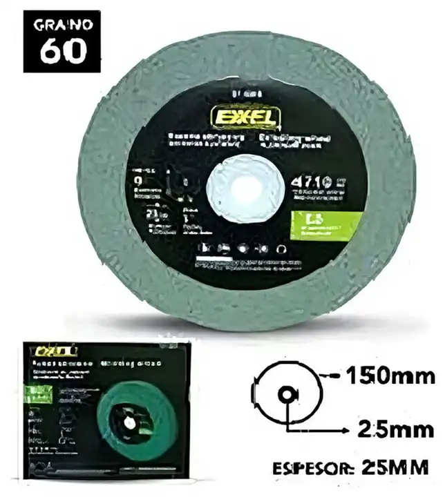 Disco para esmeril aluminio 6x1" gn60
