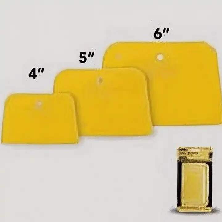 Espátula plástica 4-5-6" 3pzas