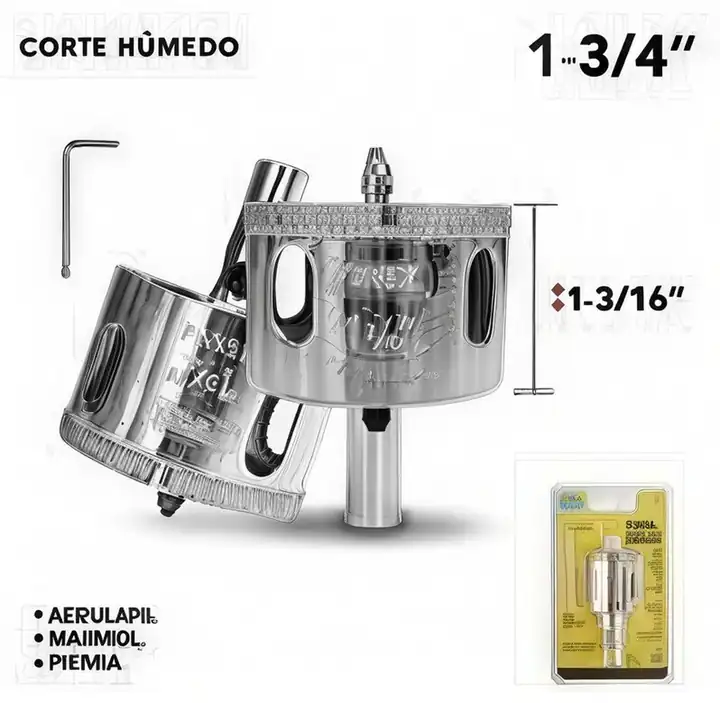 Sierra copa diamante 45x30mm