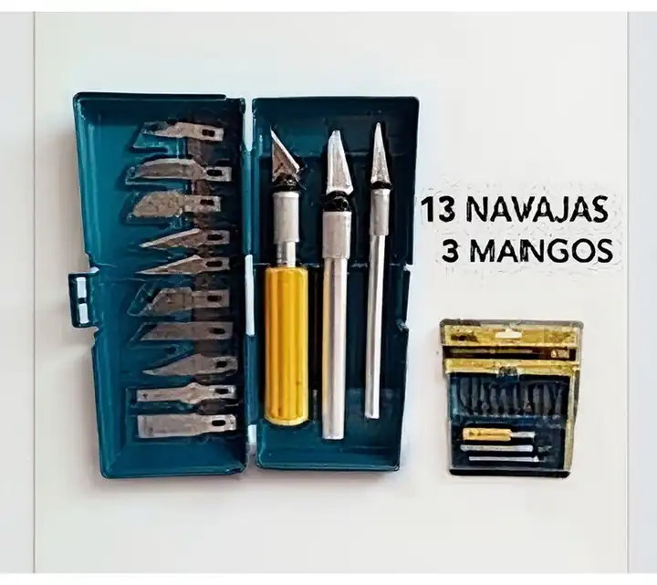 Juego de navajas d precisión 16pzas