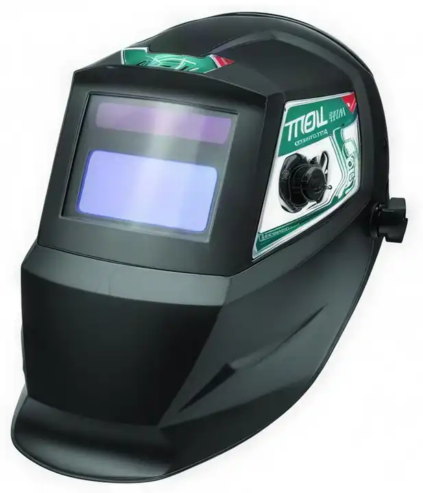 Careta de soldar electronica negra