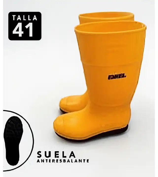 Bota goma cana larga talla 41