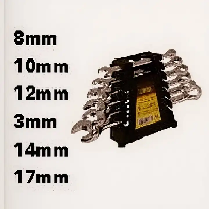 Juego de llave combinada mm 6pzas