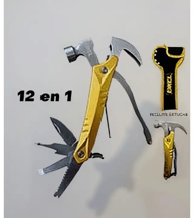 Martillo multiuso 12en1