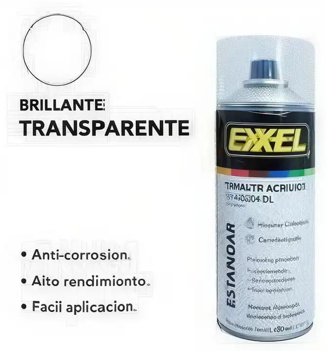 Pintura spray transparente 450ml