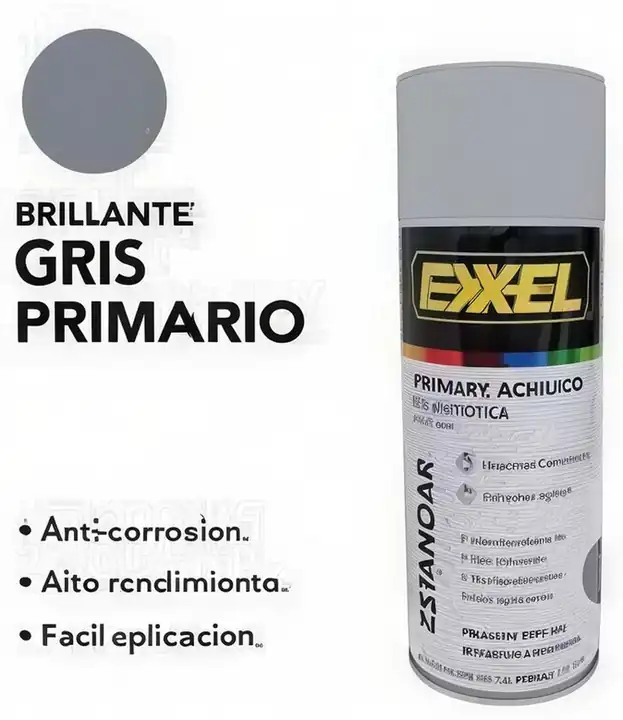 Pintura spray gris prima 450ml