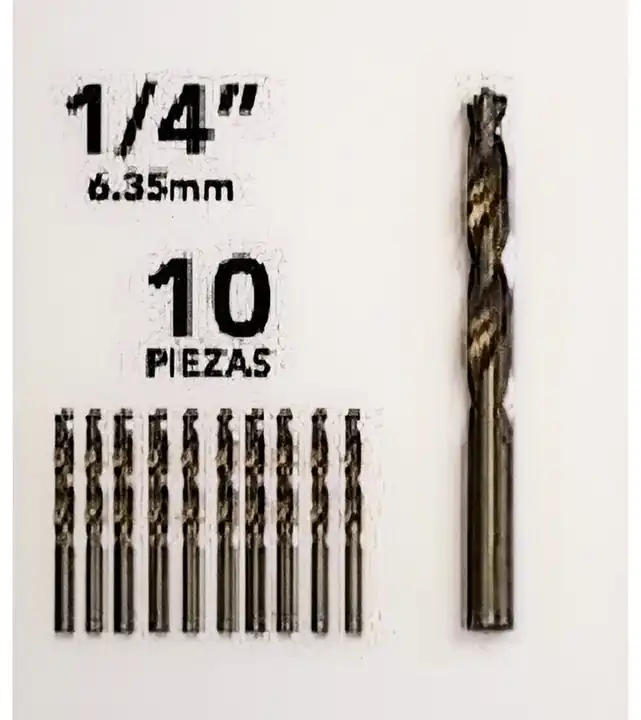 Mecha acero r/HSS 1/4 "