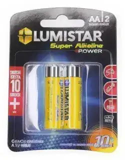 Batería super alkaline - aa 2pcs 1.5 V