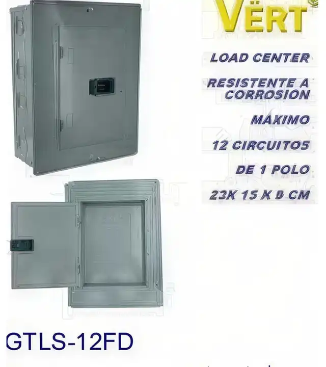 Tablero residencial 12 circuitos 40amp para bre