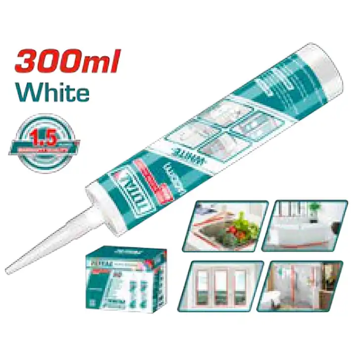 Silicon cartucho blanco 300m