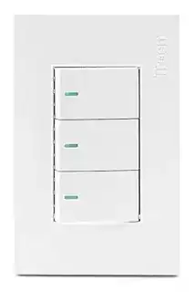 Apagador triple blanco (a136-etw-3k)