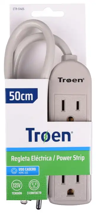 Regleta eléctrica 50cm