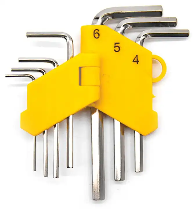 Juego de llave allen 7pzas