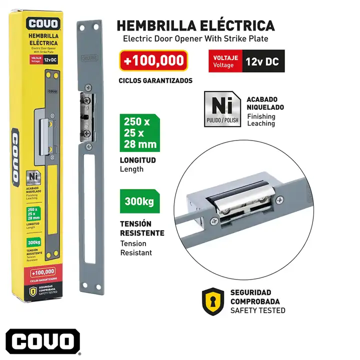 Hembrilla eléctrica 12 V