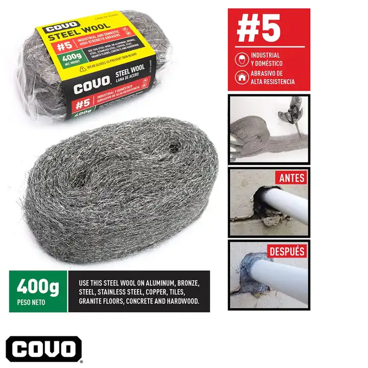 Lana de acero #5 400g