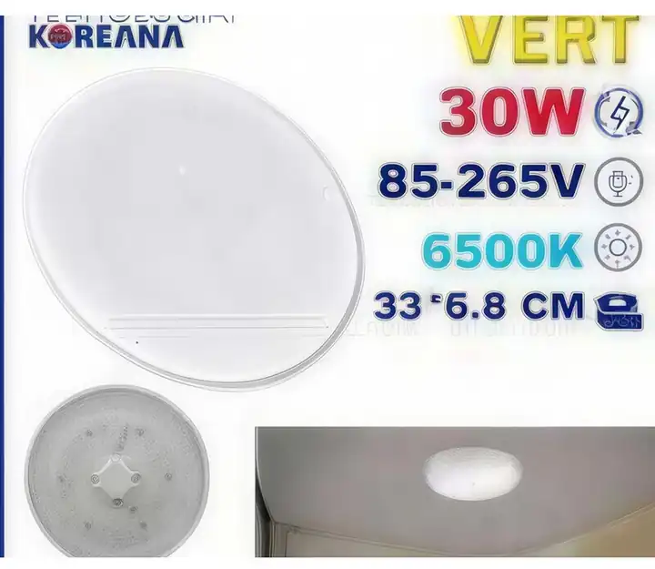 Lámpara LED redonda superficial 24 W