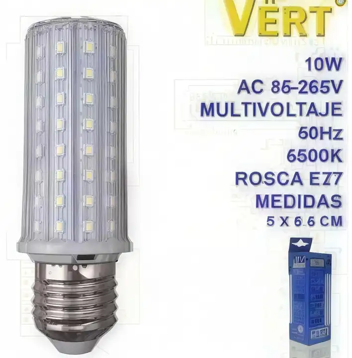 Bombillo LED 10 W tipo maiz