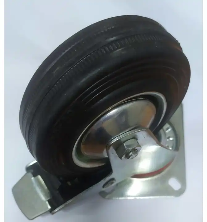 Rueda continental giratoria 4"