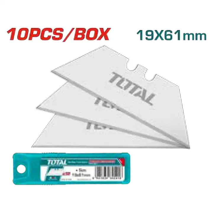 Juego de cuchillas 61x19mm 10pzas