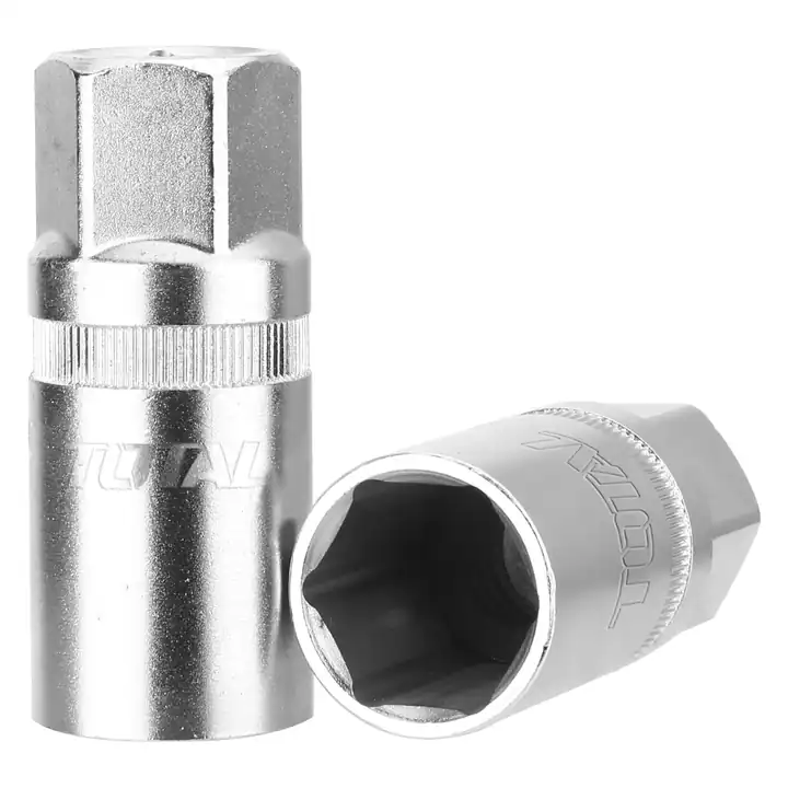 Dado saca bujias 21mm