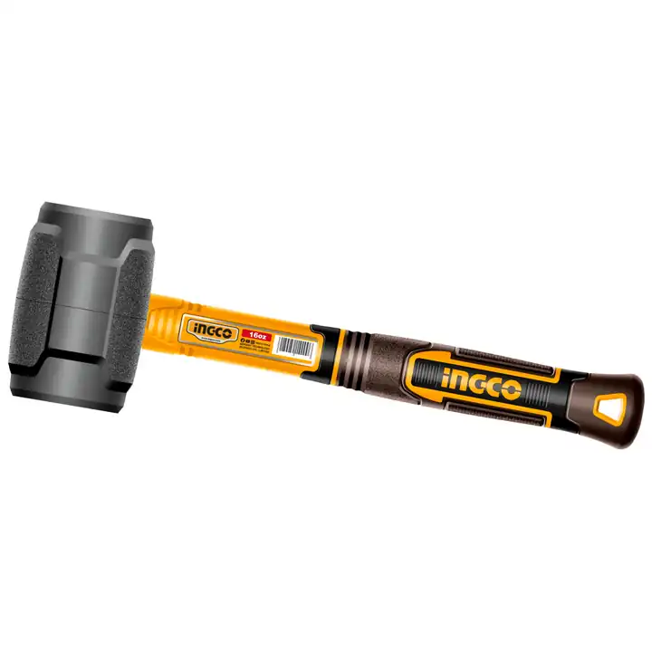 Martillo de goma negro 16oz