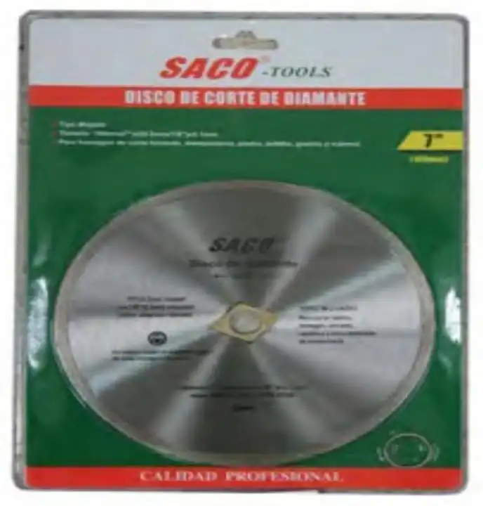Disco de corte diamantado 7"