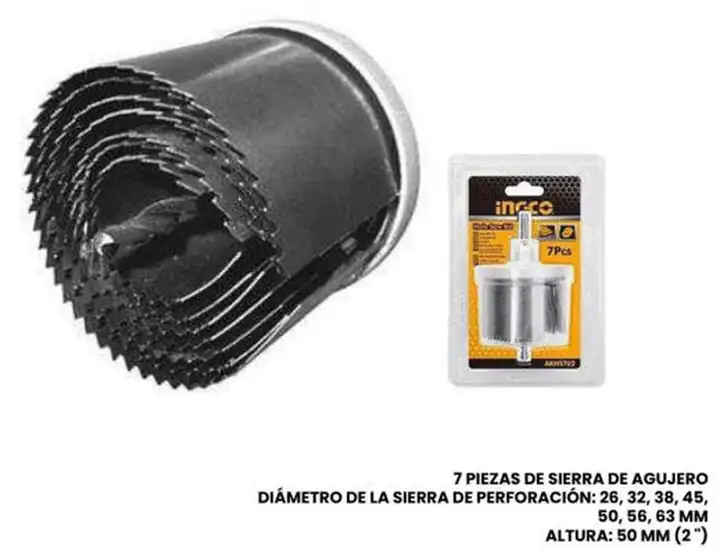 Set de sierra perforadora