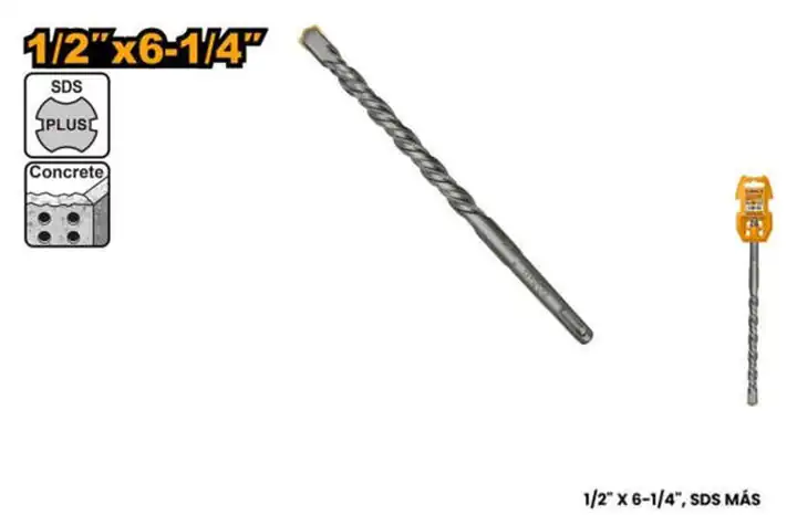 Mecha 1/2 x 6-1/4"SDS plus