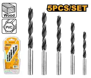 Mechas para madera juego 5pza
